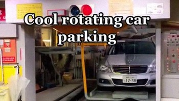 Tempat parkir mobil pun canggih. Foto: Bored Panda