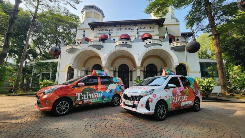 Iklan pariwisata Taiwan di Jakarta
