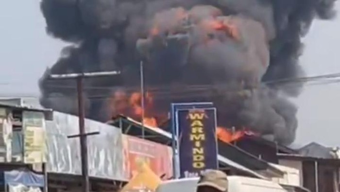 Kebakaran PT Kimia Yasa di Indramayu