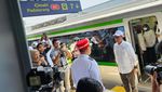 Penampakan Kereta Cepat Jakarta-Bandung dan Isi di Dalamnya