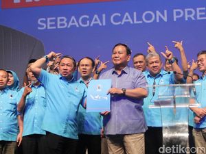 Resmi Dukung Prabowo, Partai Gelora Ingin Prabowo Hattrick di NTB