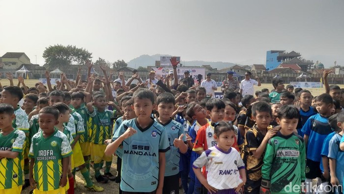 Para peserta turnamen Piala Kapolres 2023/