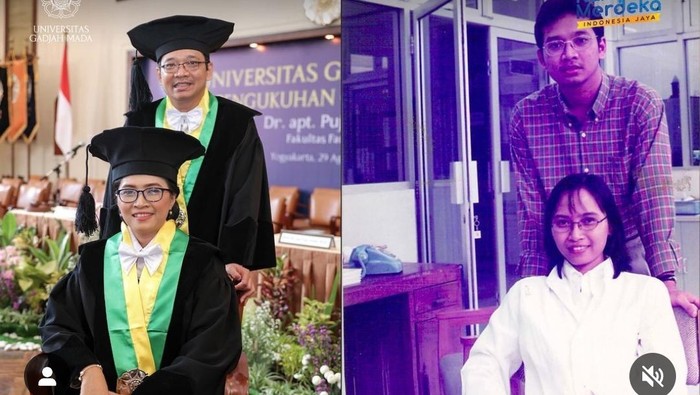 Pasangan guru besar UGM viral