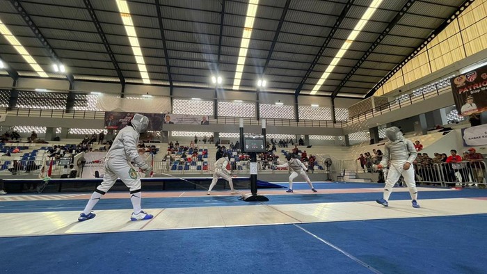 PB IKASI Gelar Kualifikasi Anggar untuk PON 2024.