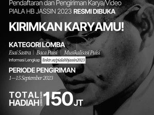 Dibuka Pendaftaran 3 Lomba Piala HB Jassin 2023, Ada yang Buat Siswa SMA Lho!