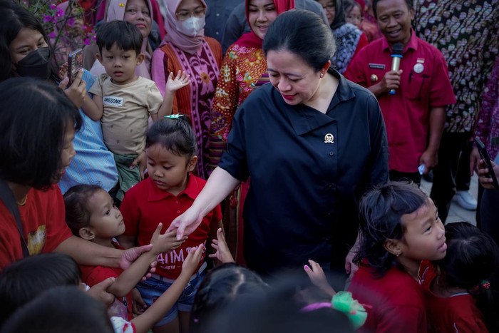 Puan Maharani di Klaten