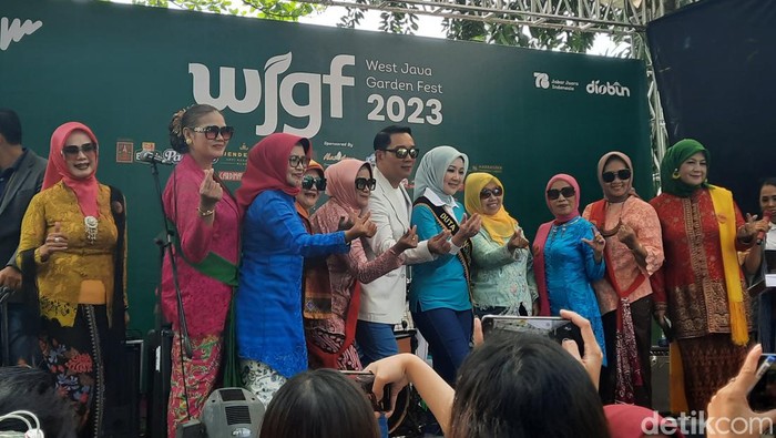 Ridwan Kamil di West Java Festival 2023.