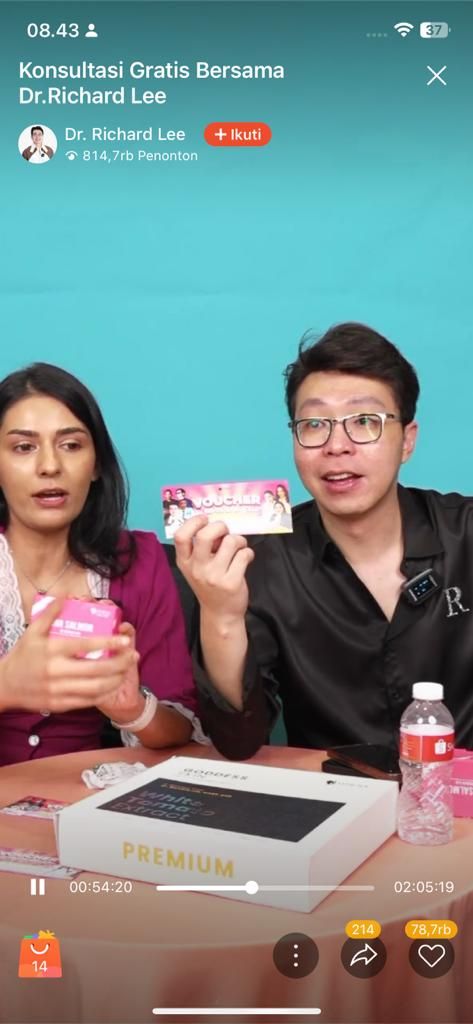 Screenshoot Richard Lee