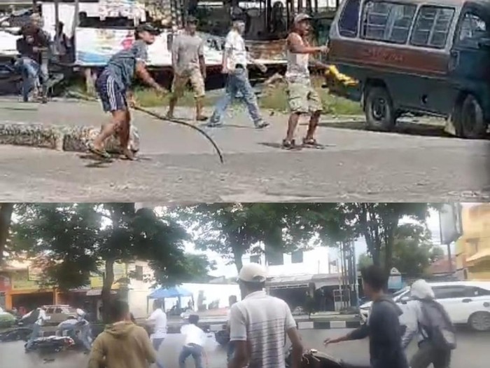 Bentrok antar Organisasi Kepemudaan (OKP) dan antar pelajar di Kota Medan pecah dalam sepekan terakhir. (Istimewa)