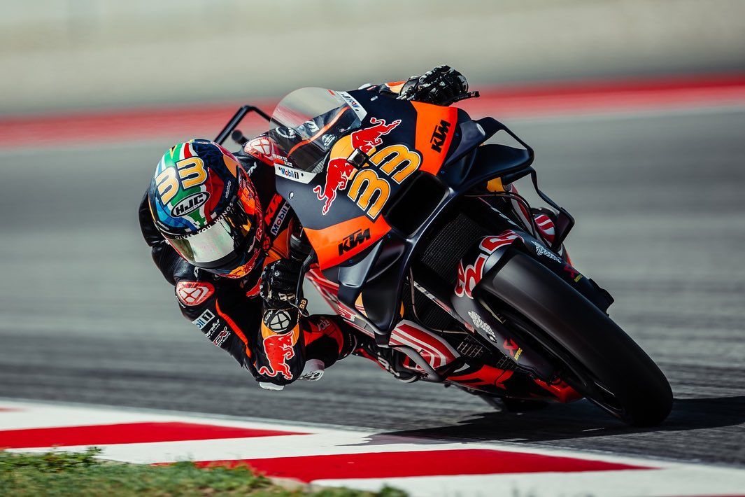 Brad Binder di MotoGP Catalunya 2023
