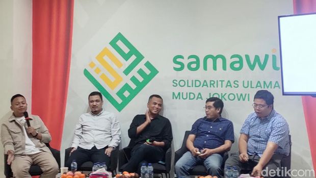 Diskuwi Samawi yang dihadiri Sekjen PPP (Dwi/detikcom)