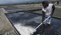 Fenomena El Nino membawa keuntungan bagi petani garam di kawasan tersebut yakni mempercepat masa panen garam dari rata-rata satu kali panen dalam sepekan menjadi dua kali panen dalam sepekan dengan hasil produksi meningkat hingga 50 persen.