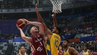 Penampilan tim asuhan Luca Banchi terbilang cukup cemerlang pada pertandingan ini. Latvia hanya sempat tertinggal satu kali dalam laga ini. Selebihnya, Davis Bertans dan kawan-kawan mampu meredam perlawanan Brazil serta tampil dominan terutama pada paruh kedua.