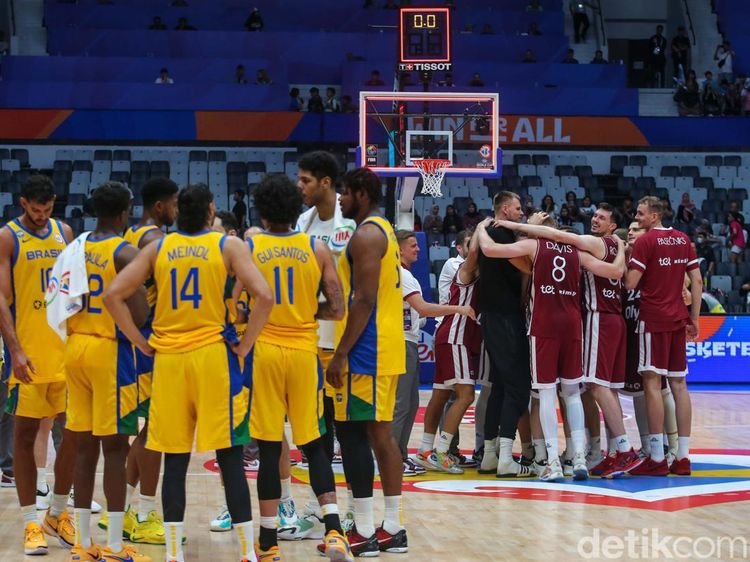 Kalahkan Brasil, Latvia Lolos ke Perempatfinal FIBA World Cup 2023
