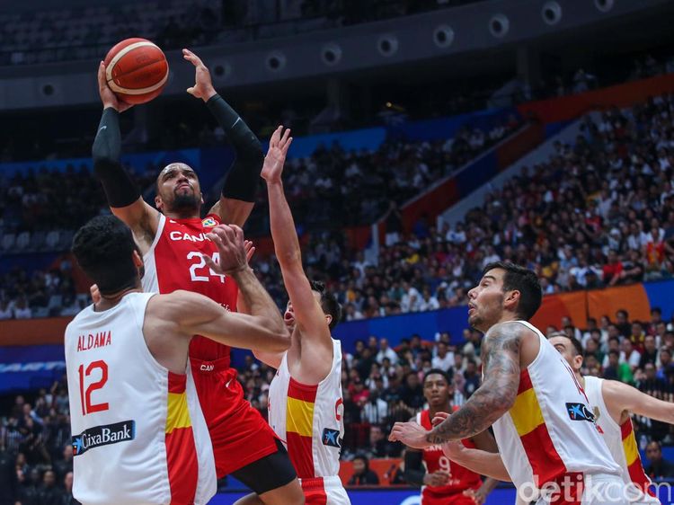 Kanada Menang Dramatis Lawan Spanyol 88-85