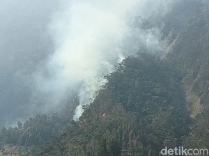 Kebakaran Muncul Terus di Bromo, Turis Masih Bisa Masuk di 3 Pintu