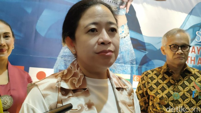 Ketua DPP PDIP Puan Maharani di Benteng Vastenburg Solo, Sabtu (2/9/2023) malam.
