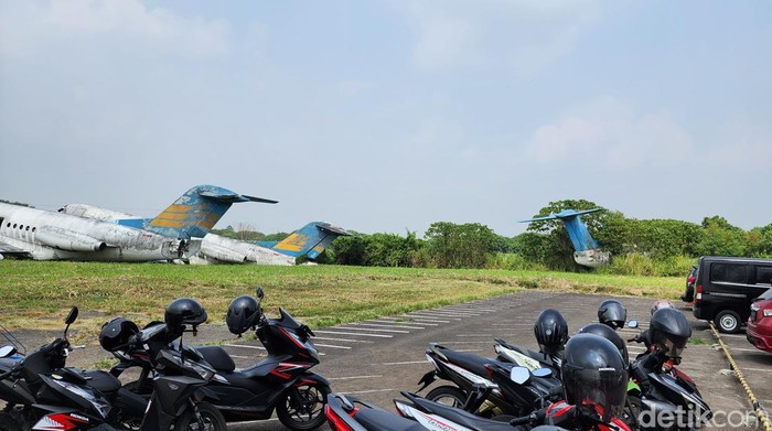 Kuburan pesawat di Bandara Soekarno Hatta