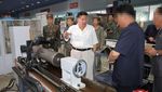 Kim Jong Un Kunjungi Pabrik Amunisi di Lokasi Rahasia Korut