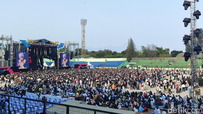 Pantauan West Java Festival 2023 Minggu (3/9/2023) sore