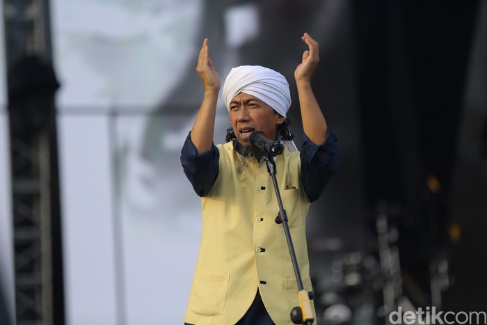 Pas Band Pas Band saat tampildi WJF 2023.