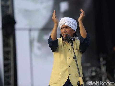 Pas Band saat tampildi WJF 2023.