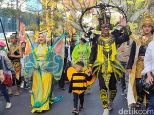 Karnaval Budaya WJF 2023, Warga: RK Gagah, Bu Cinta Cantik