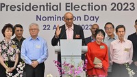 Pada 7 Juli 2023, Tharman Shanmugaratnam mengundurkan diri dari politik dan semua posisinya di pemerintahan untuk mencalonkan diri dalam Pemilihan Presiden (Pilpres) Singapura. Pada Agustus 2023, Tharman memenangkan Pemilu dan terpilih sebagai Presiden Singapura.