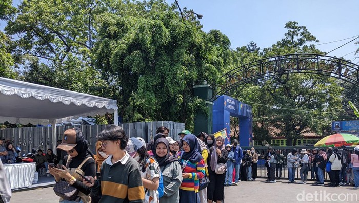 Suasana jelang West Java Festival 2023.