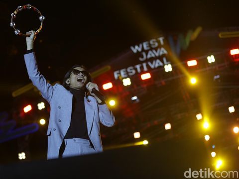 The Changcuter saat tampil di WJF 2023.