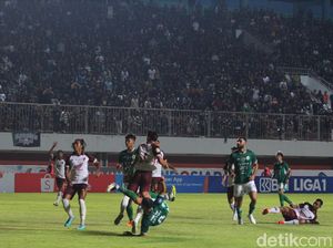Diwarnai Gol Salto Vizcarra, PSS Sleman vs PSM Makassar Tuntas 1-1