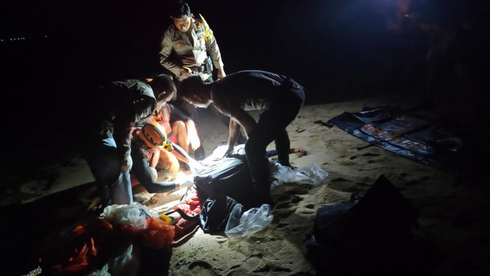 Turis asal Korea Selatan berinisial SJ itu ditemukan tewas di Pantai Bulgari, Desa Pecatu, Kecamatan Kuta Selatan, Badung, Bali,  Sabtu (2/9/2023). (Foto: Istimewa)