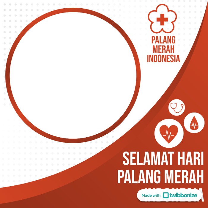 Twibbon Hari Palang Merah Indonesia 2023