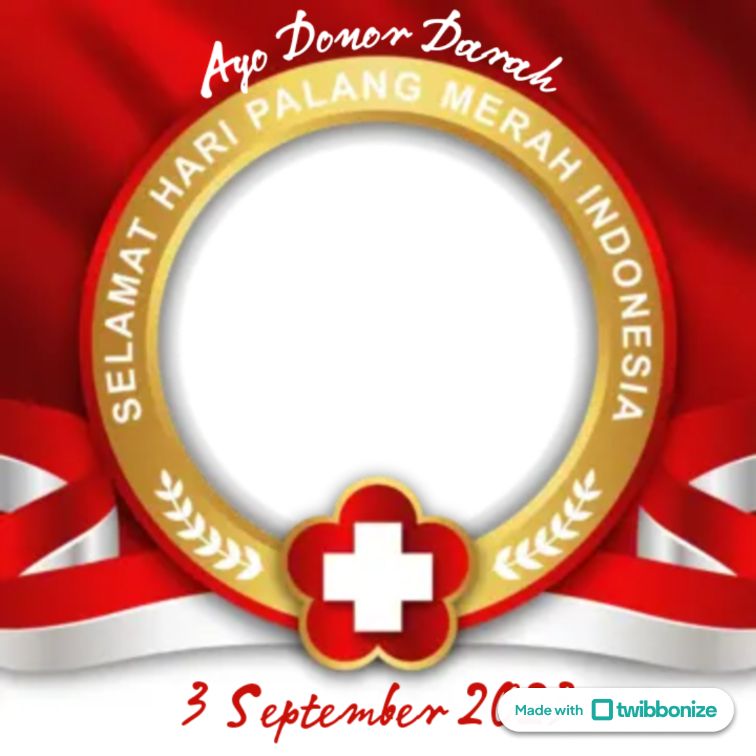 Twibbon Hari Palang Merah Indonesia 2023