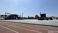 Penampakan panggung WJF 2023. Nugraha/detikHOT