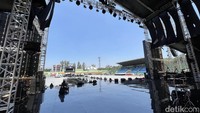 Ini pemandangan dari atas panggung WJF 2023. Nugraha/detikHOT