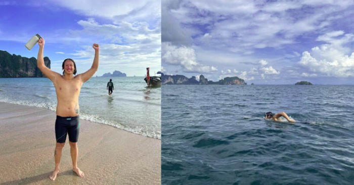 Aquaman dari Thailand selamatkan turis
