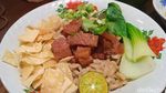 Gurih Sedap! Bakmi Brisket dan Char Siu Vegan di Restoran Sherina Munaf