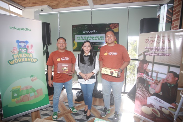 Bakpia Kukus Tugu Jogja ke dalam ekosistem Tokopedia sejak 2020 lalu.