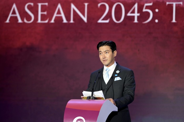Choi Siwon di KTT ASEAN. (Dok Istimewa)