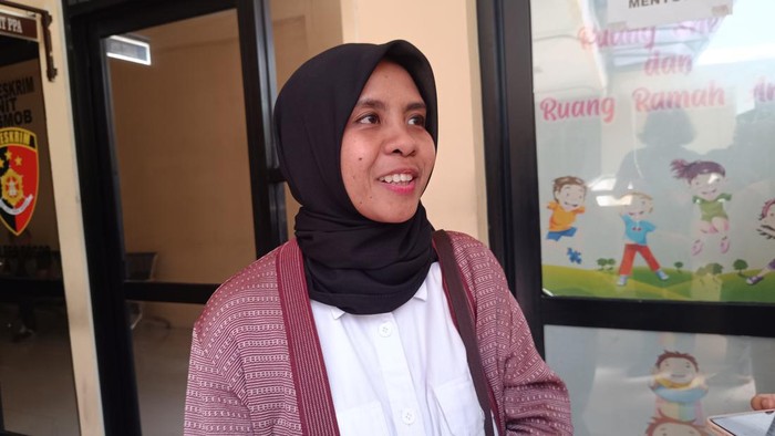 Dian, ibu dari bayi tertukar di RS Sentosa Bogor.
