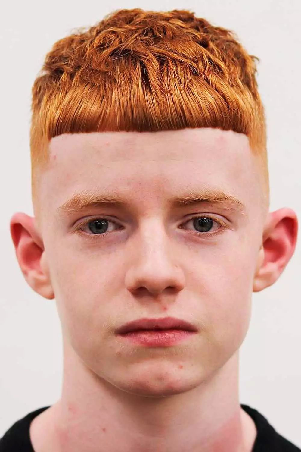 17. Clean Blunt Bang French Crop