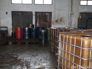 4 Orang Jadi Tersangka Gudang Solar Ilegal yang Digerebek Polisi di Medan