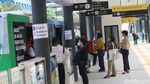 Halte Karet Kembali Layani Penumpang TransJakarta