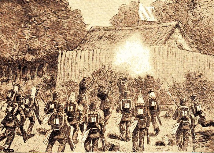 Ilustrasi perang banjar.