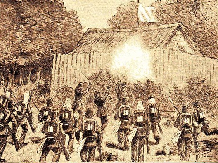 Ilustrasi perang banjar.