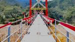 Telan Rp 13 M, Jembatan Gantung di Kalbar Rampung Seberangi Kapuas