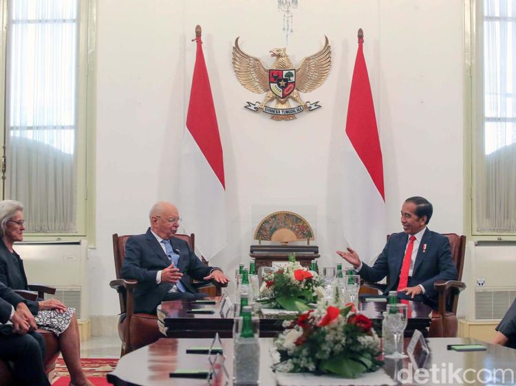 Jokowi Bertemu Bank Dunia, IMF, dan World Economic Forum