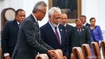 Jokowi Terima Kunjungan PM Timor Leste Xanana Gusmao