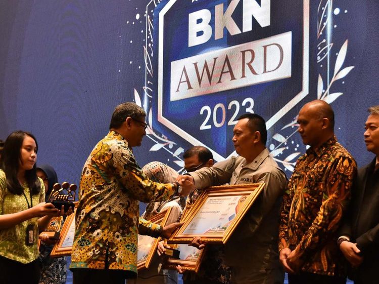 Lagi, Bakamla Raih BKN Award 2023